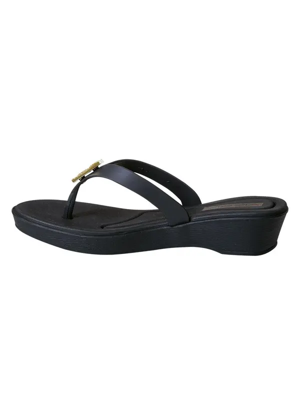 Perfecta - Tamanco Preto em Full Plastc 3