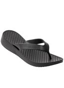 Tamanco Preto em Material Sintético