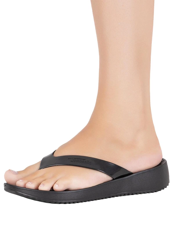 Perfecta - Tamanco Preto em Material Sintético 4