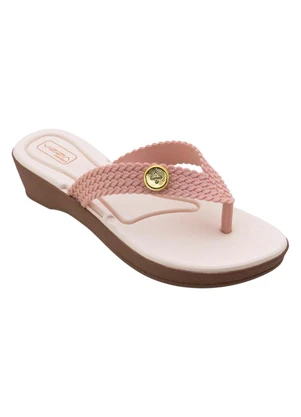Perfecta - Tamanco Rosa com Adereço - PERFECTA