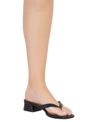 Tamanco Vizzano (Preto) com Fivela - VIZZANO