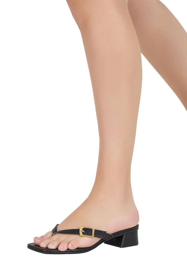 Vizzano - Tamanco Vizzano Preto com Fivela 3