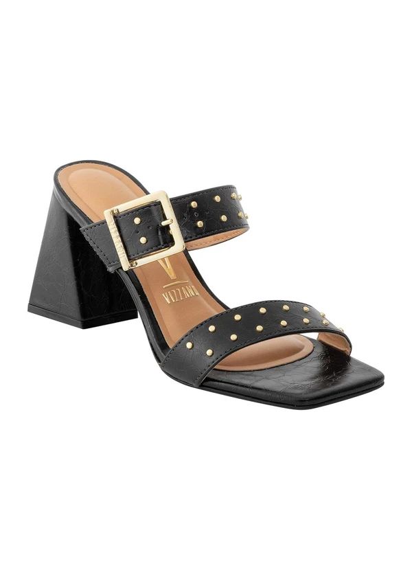 Vizzano - Tamanco Vizzano Preto em Sintético