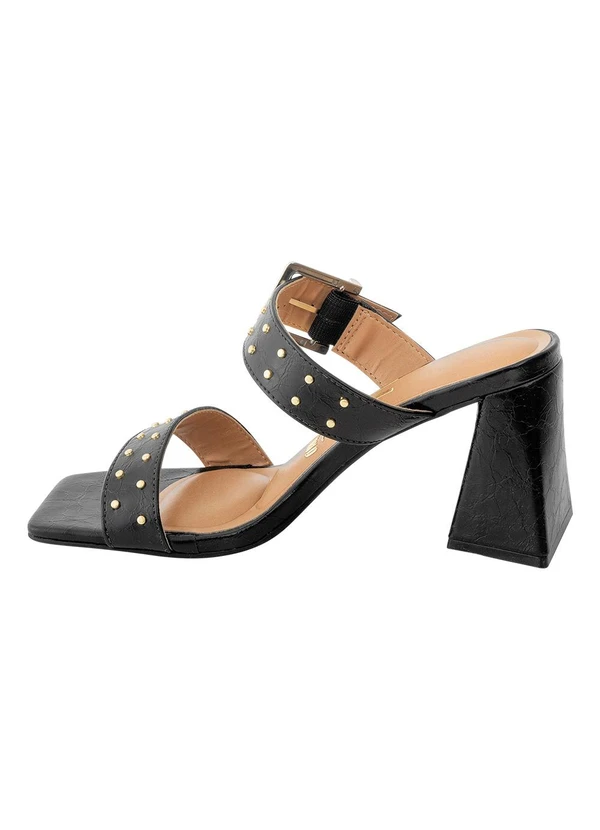 Vizzano - Tamanco Vizzano Preto em Sintético 3