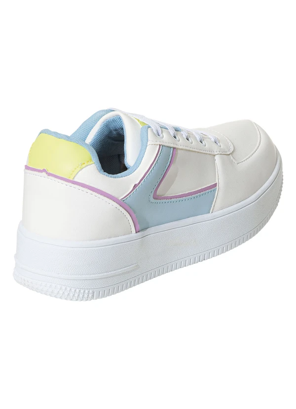 Perfecta - Tênis Azul em Sisntético 2