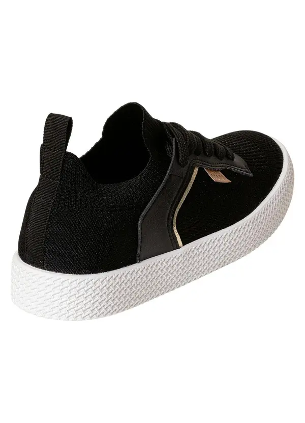 Beira Rio - Tênis Beira Rio Preto em Sisntético 2