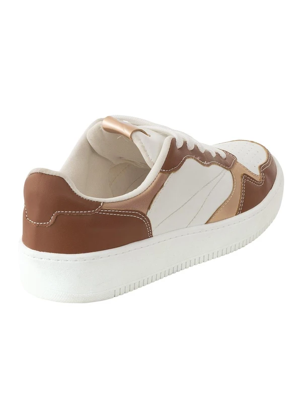 Perfecta - Tênis Branco em Sintéico 2