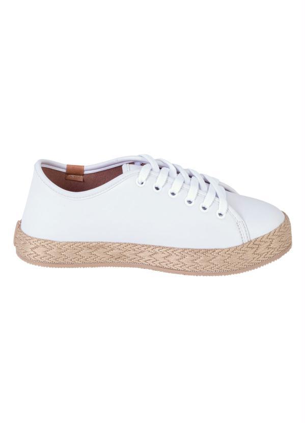 Perfecta - Tênis Branco em Sintético 3