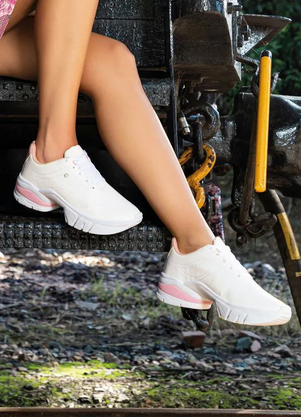 Perfecta - Tênis Branco em Sintético