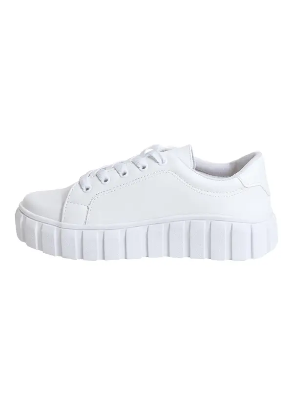 Perfecta - Tênis Branco em Sintético 3