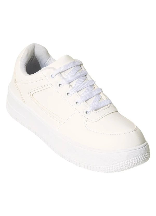 Perfecta - Tênis Branco em Sintético 3