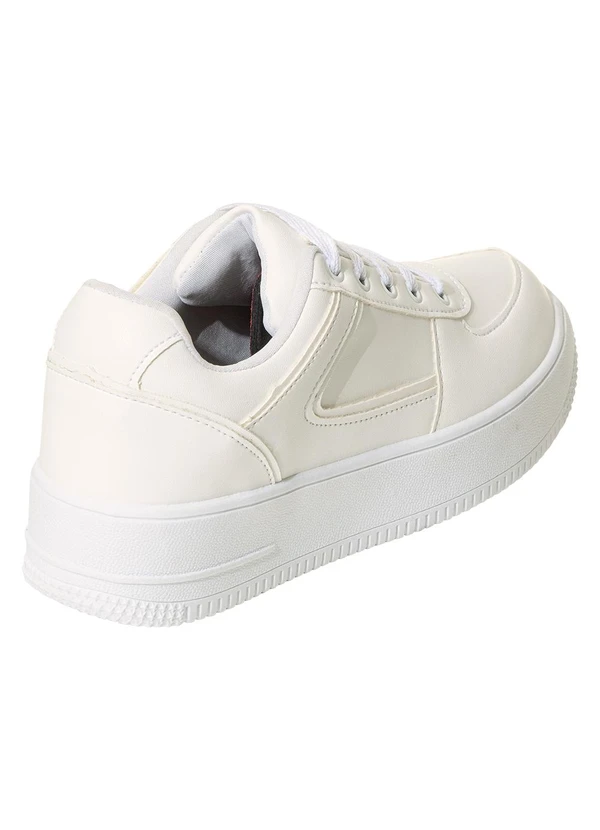 Perfecta - Tênis Branco em Sintético 4