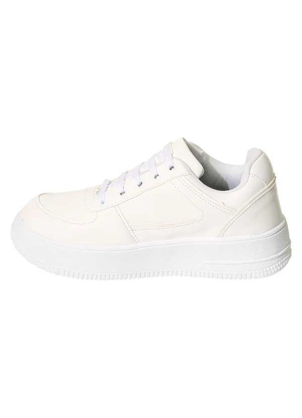 Perfecta - Tênis Branco em Sintético 5