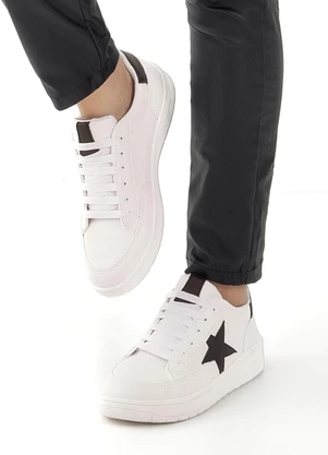 Perfecta - Tênis Branco em Sintético - PERFECTA