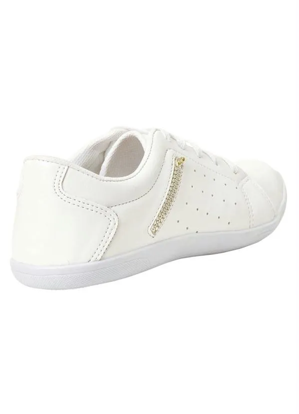 Perfecta - Tênis Branco em Sisntético 4