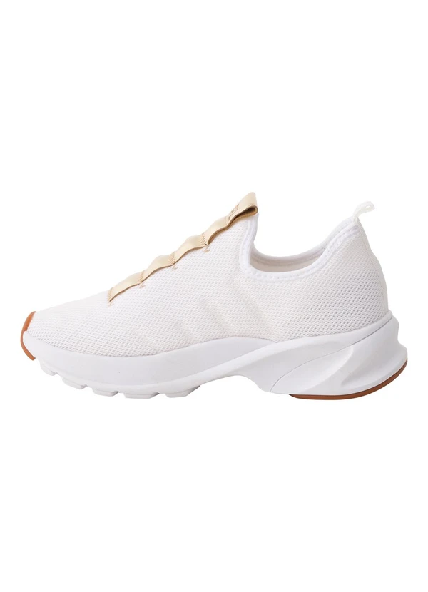 Perfecta - Tênis Branco em Tecido 3