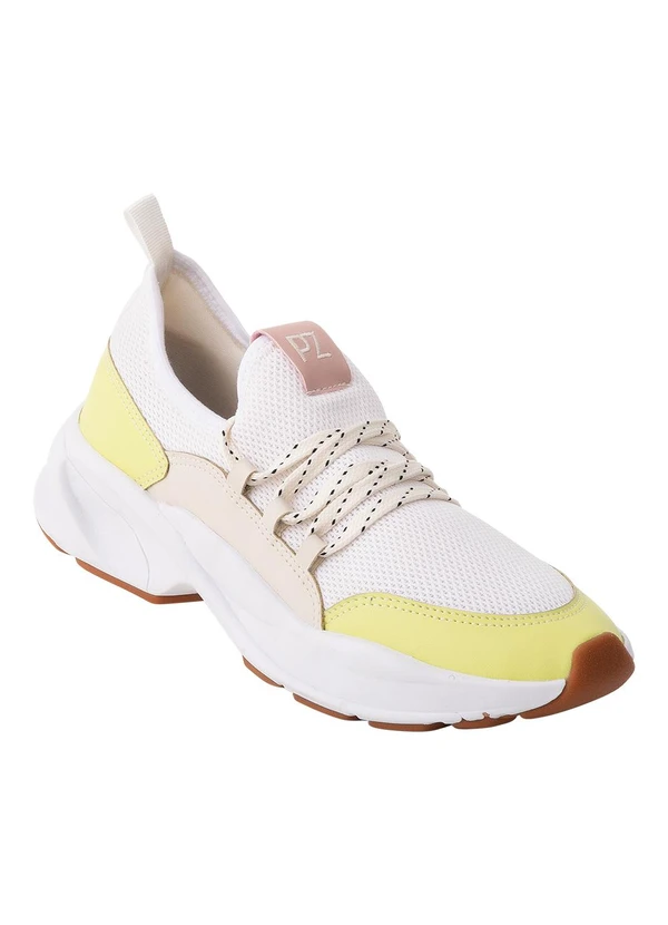 Perfecta - Tênis Branco em Tecido