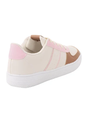 Perfecta - Tênis Casual Bege em Sintético - PERFECTA