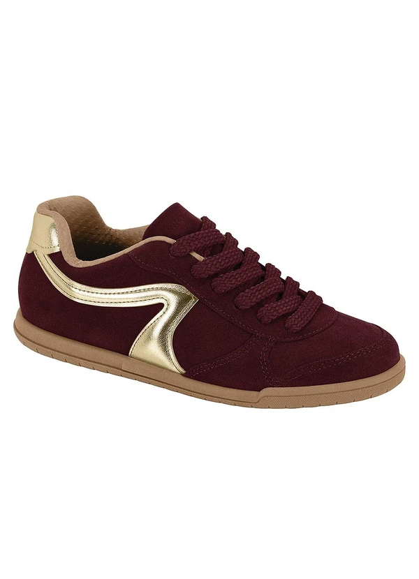 Beira Rio - Tênis Casual Beira Rio Vinho