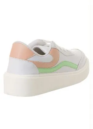 Perfecta - Tênis Casual Branco em Sintético - PERFECTA