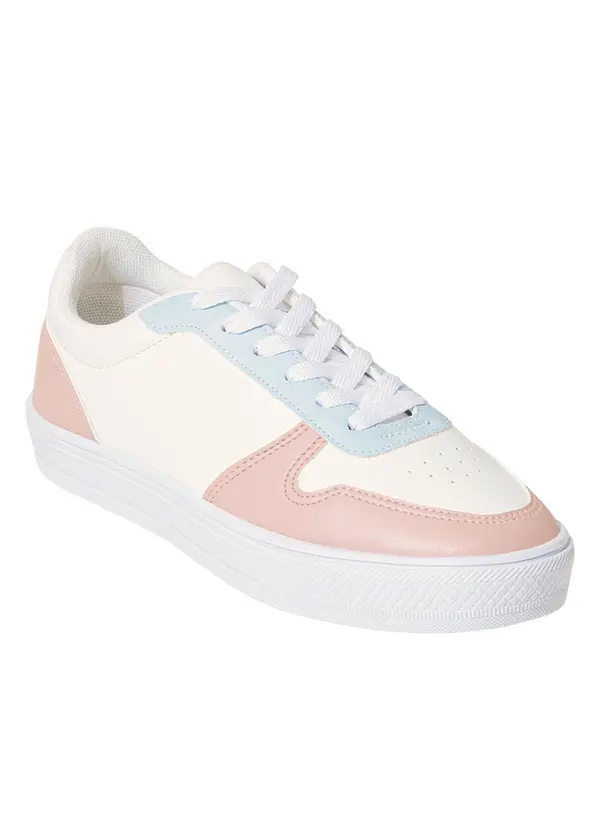 Perfecta - Tênis Casual Branco em Sintético 3