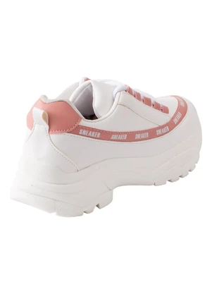 Perfecta - Tênis Casual Branco em Sintético - PERFECTA