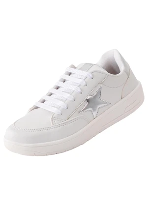 Perfecta - Tênis Casual Branco em Sintético - PERFECTA