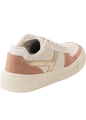 Perfecta - Tênis Casual Off White em Material Sintético - PERFECTA