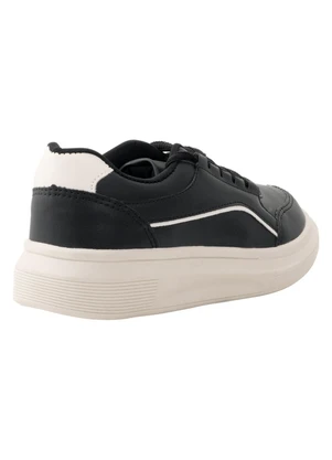 Perfecta - Tênis Casual Preto em Material Sintético - PERFECTA