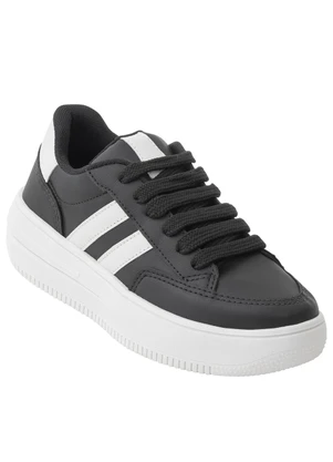 Perfecta - Tênis Casual Preto em Sintético - PERFECTA