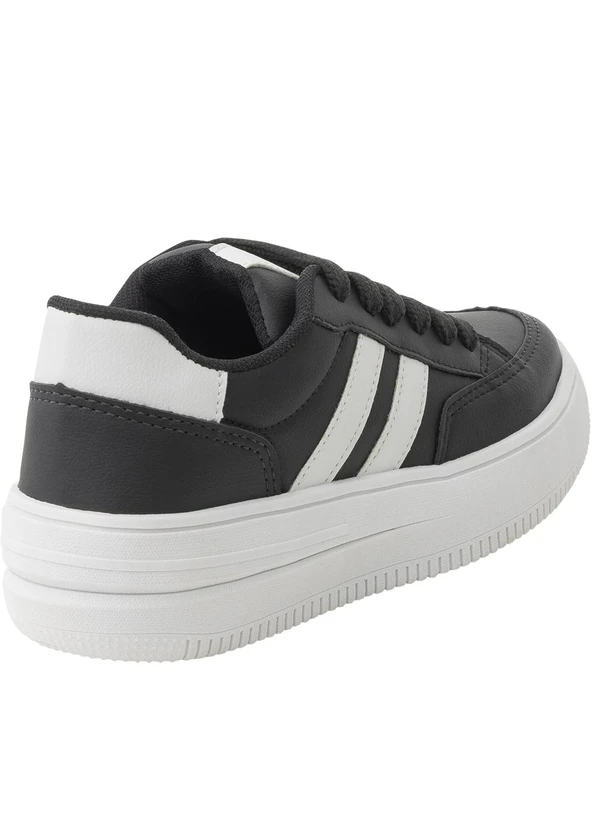 Perfecta - Tênis Casual Preto em Sintético 2