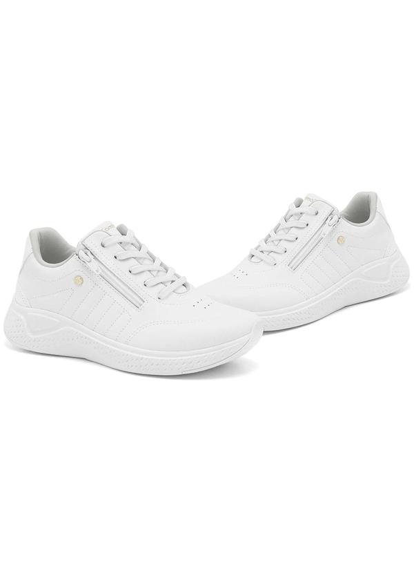 Comfortflex - Tênis Comfortflex Branco em Sintético 2