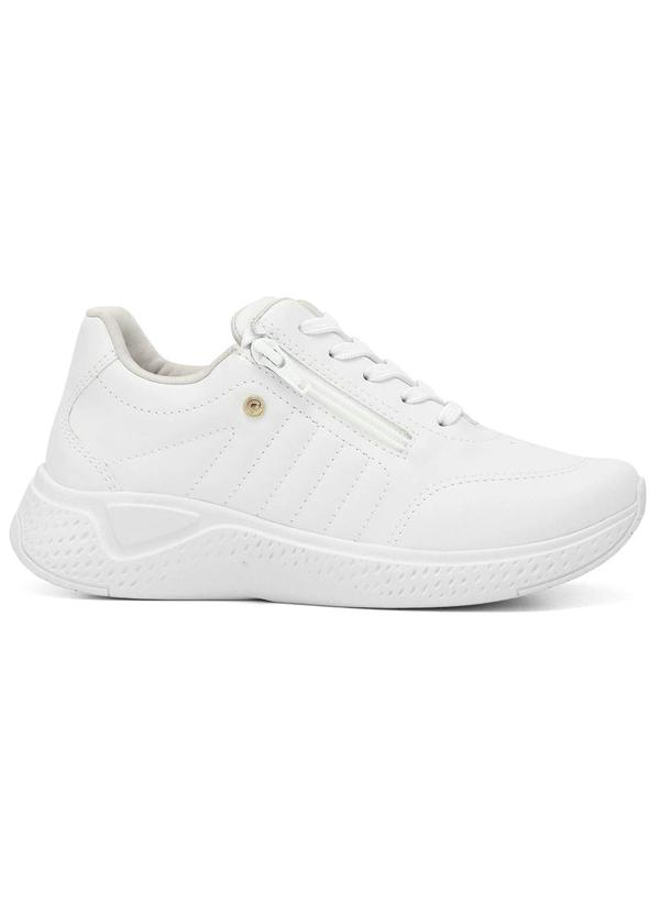 Comfortflex - Tênis Comfortflex Branco em Sintético 4