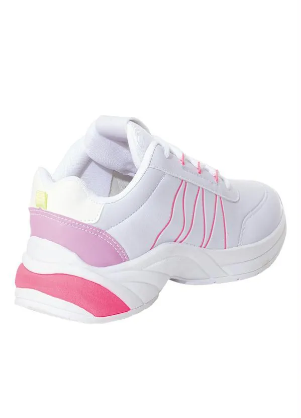 Perfecta - Tênis Feminino Branco em Sintético 2