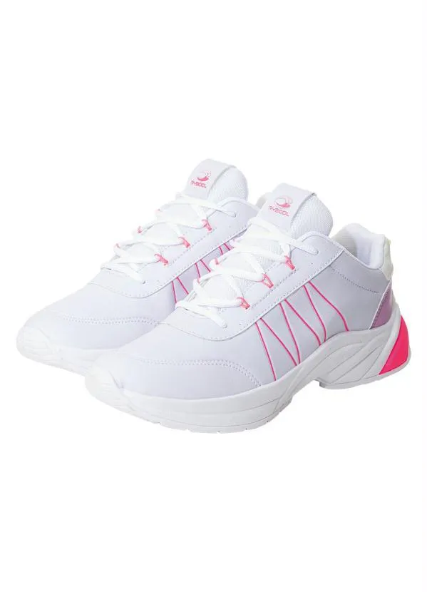 Perfecta - Tênis Feminino Branco em Sintético 4