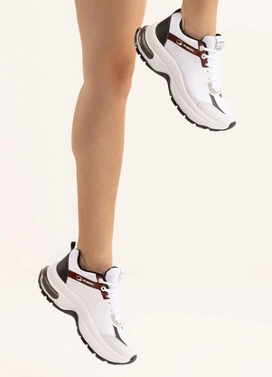 Perfecta - Tênis Feminino Branco em Tecido - PERFECTA