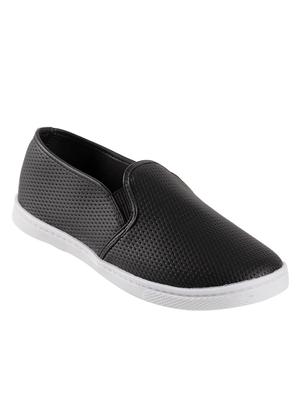 T�nis Feminino (Preto) em Sint�tico Texturizado