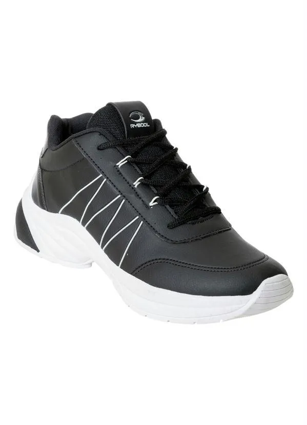 Perfecta - Tênis Feminino Preto em Sintético