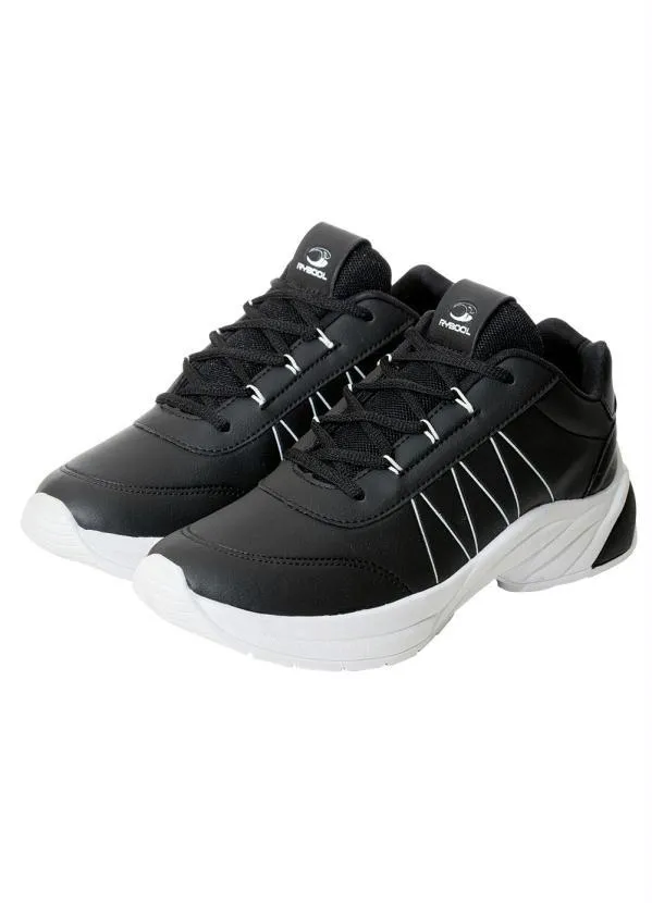 Perfecta - Tênis Feminino Preto em Sintético 4