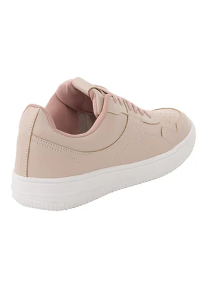 Perfecta - Tênis Feminino Rosê em Sintético - PERFECTA