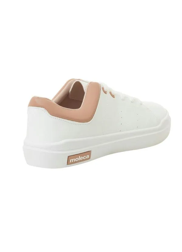 Moleca - Tênis Moleca Branco em Sintético 2