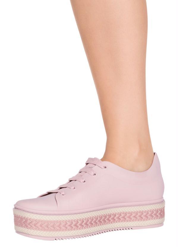 Outlet - Tênis Nude Full Plastic Flatform 5