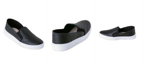 Tnis Preto com Detalhe em Matelass