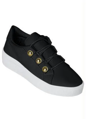 Perfecta - Tênis Preto em Sintético - PERFECTA