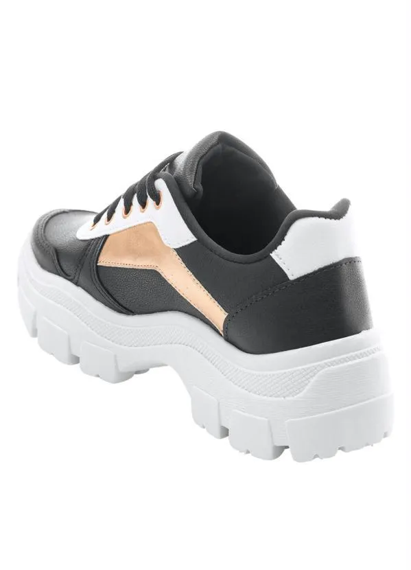 Perfecta - Tênis Preto em Sintético 2