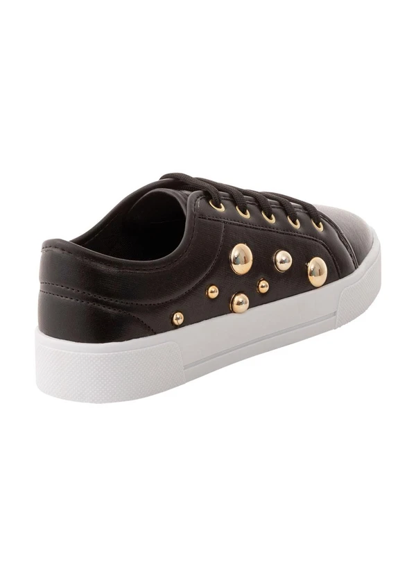 Perfecta - Tênis Preto em Sintétio 2