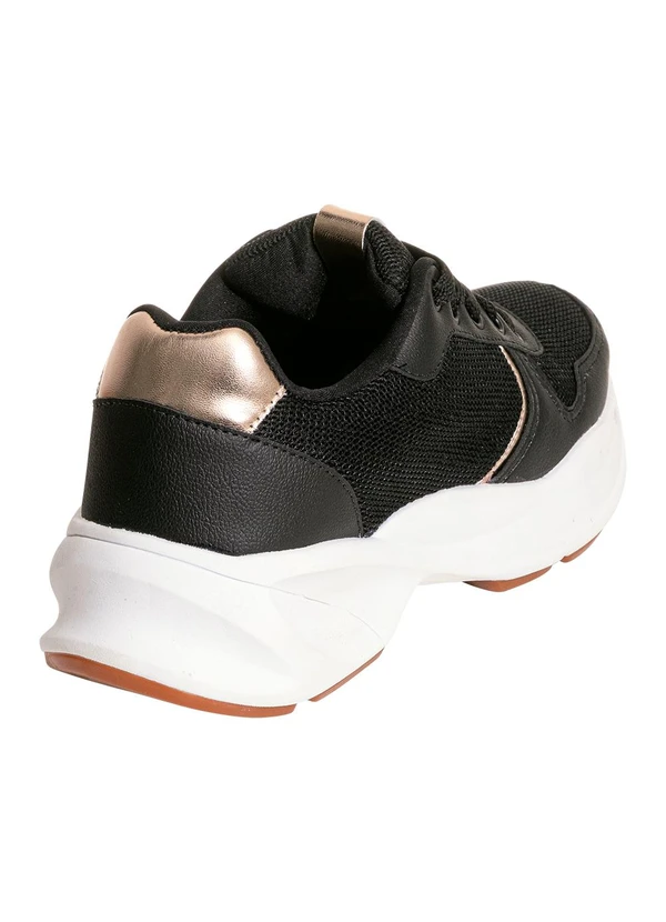 Perfecta - Tênis Preto em Sintético 2