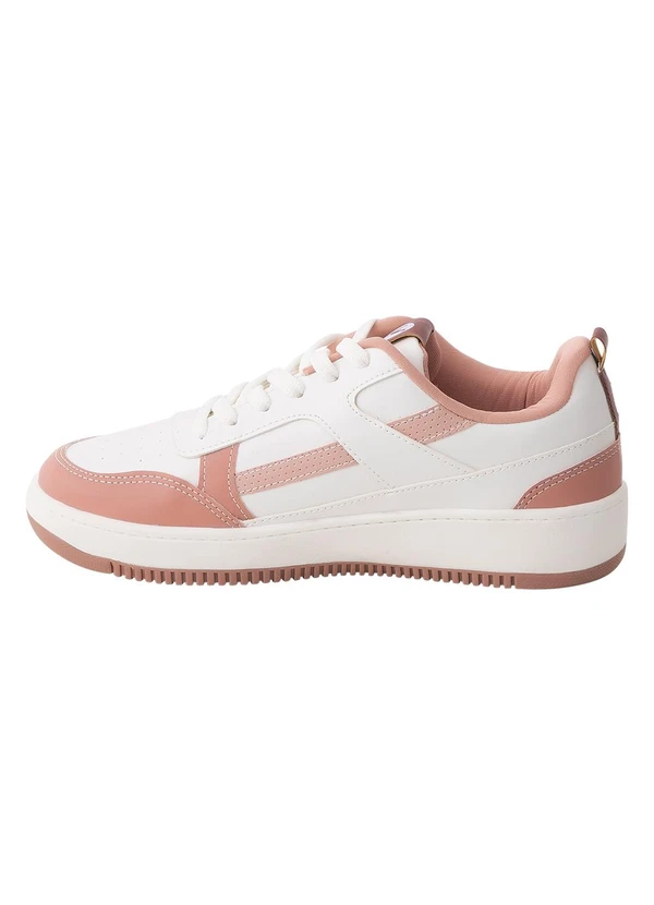 Perfecta - Tênis Rosa em Sintético 3