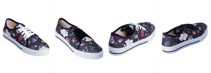 T�nis Rosas em Tecido