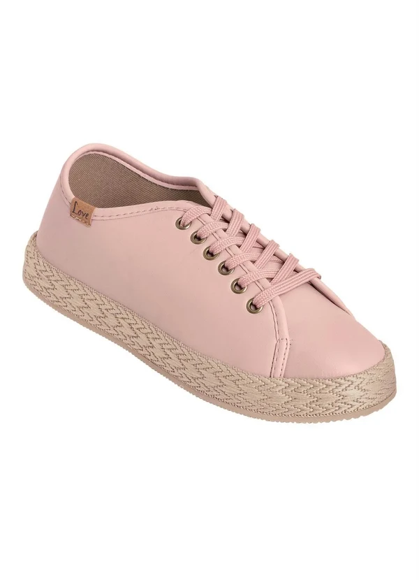 Perfecta - Tênis Rosê em Sintético